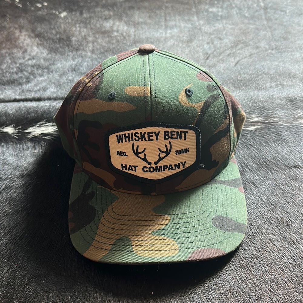 Men’s Whiskey Bent Hat Company Camo Hat